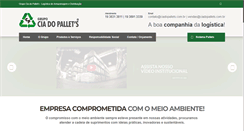 Desktop Screenshot of ciadopallets.com.br