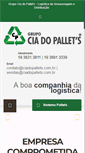 Mobile Screenshot of ciadopallets.com.br